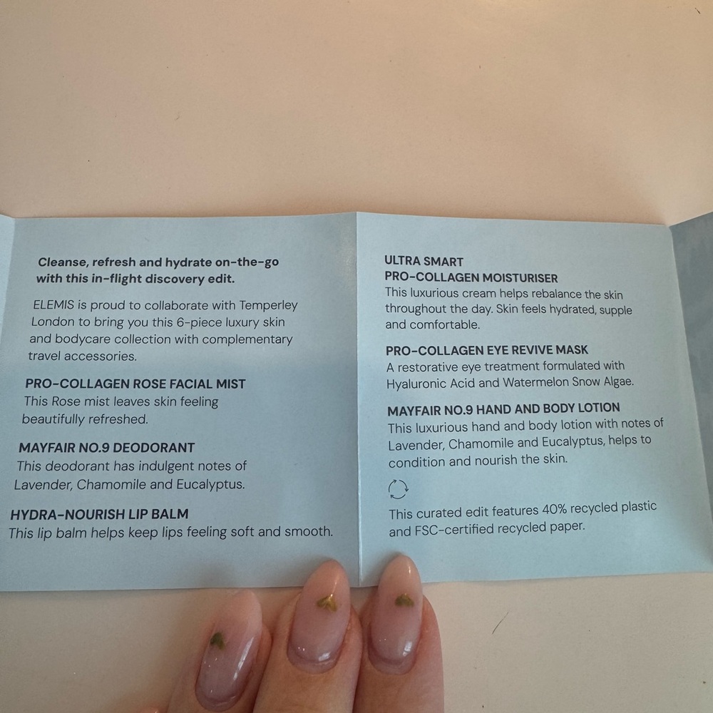 ELEMIS Skincare Set with Red Temperley London cosmetic case - Picture 15 of 15